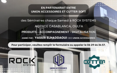 Séminaires sur la Menuiserie Aluminium avec UNION ACCESSOIRES et CUTTER SOFT